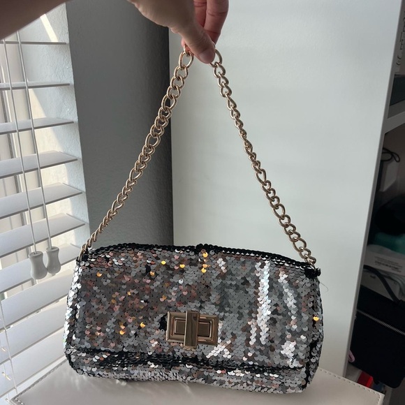 Sequin Mini Bag - Picture 3 of 8